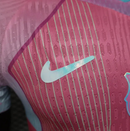 Nike Barcelona Pink Special Edition Football Shirt Player Edition 2025-26