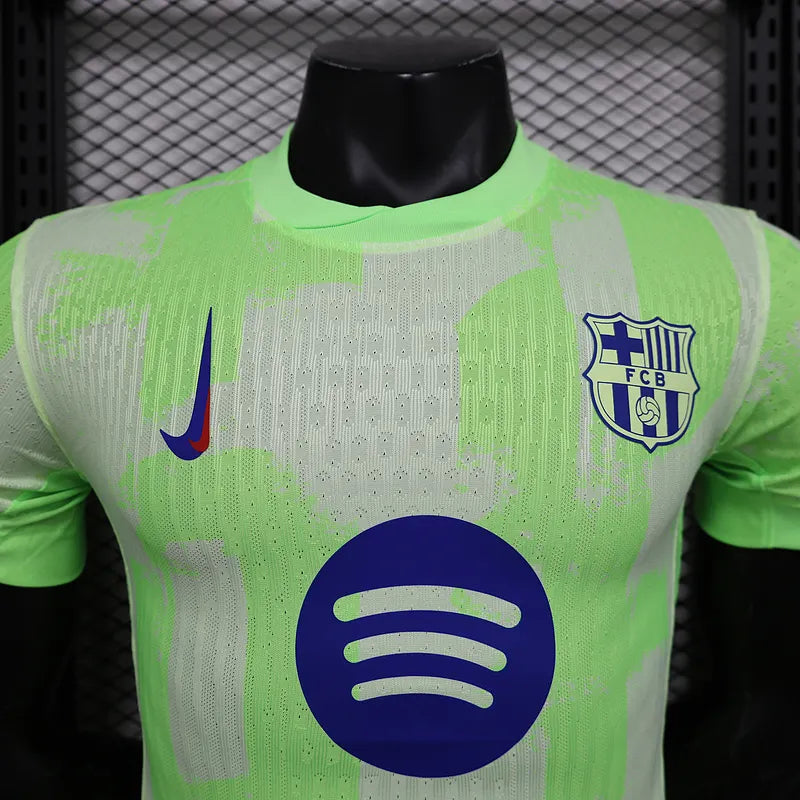 2024-25 Barcelona Third Jersey Without Spofity Text Player Version