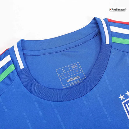 2024 EURO Nation Italy Home Jersey CHIESA #14 BARELLA #18 DIMARCO #3