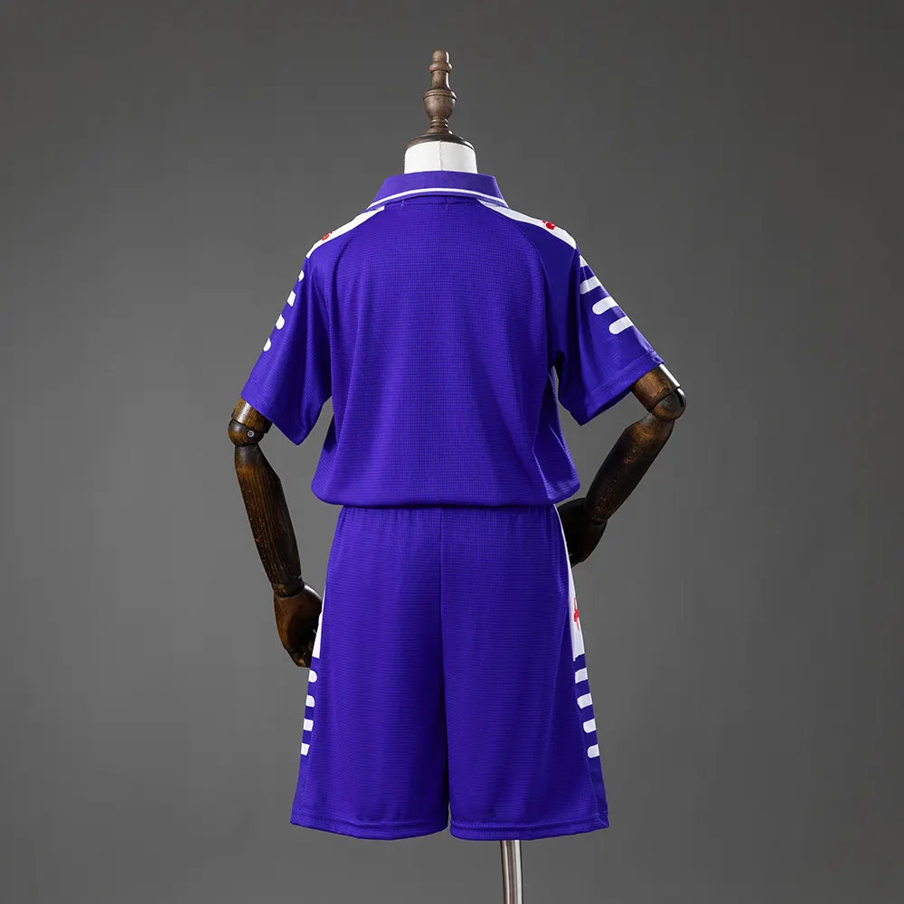 Fiorentina 98-99 Home Retro Kids Kit