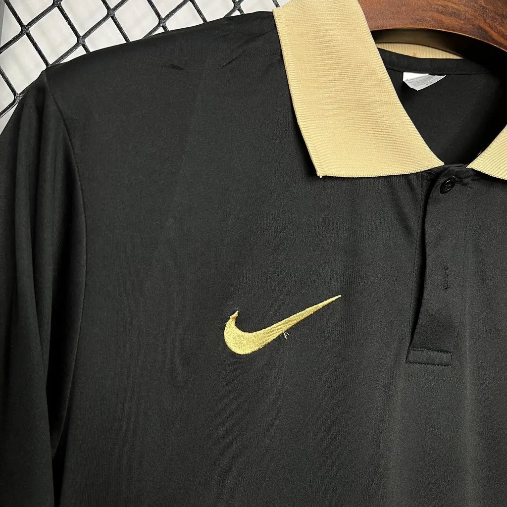 NIKE Men 24-25 Barcelona Black POLO Shirt