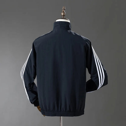 German Trench Coat Reversible Jacket Windbreaker