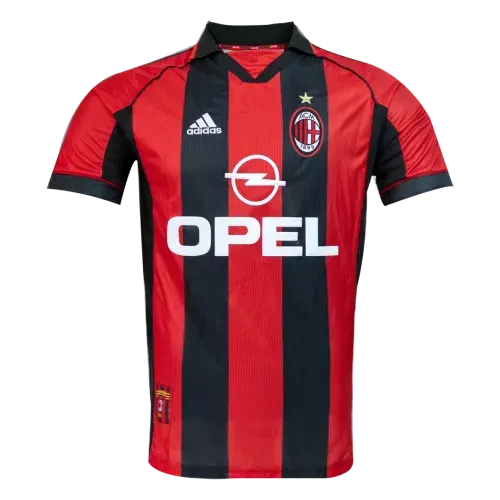 AC Milan Retro Jersey Home 1998/00