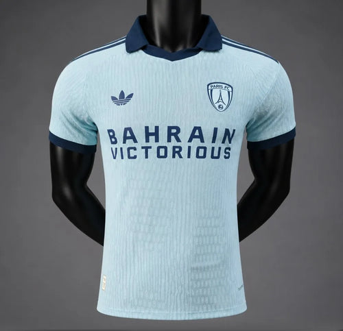 Player Version 26-27 Paris FC Away Light Blue Jersey