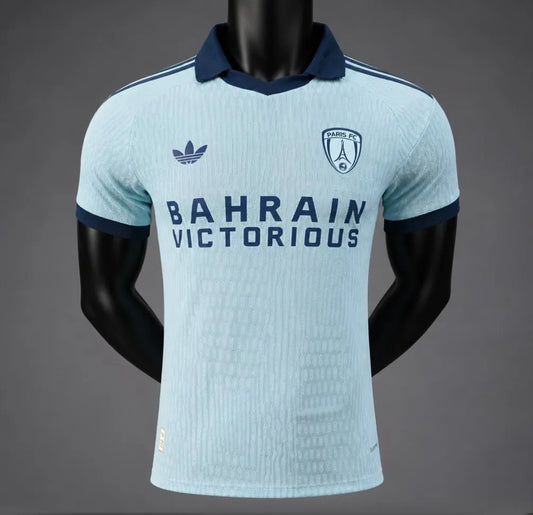 Player Version 26-27 Paris FC Away Light Blue Jersey
