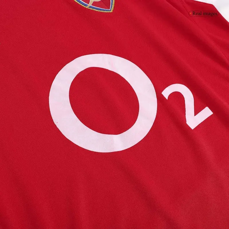 02-04 Arsenal Retro Home Long Sleeve Jersey