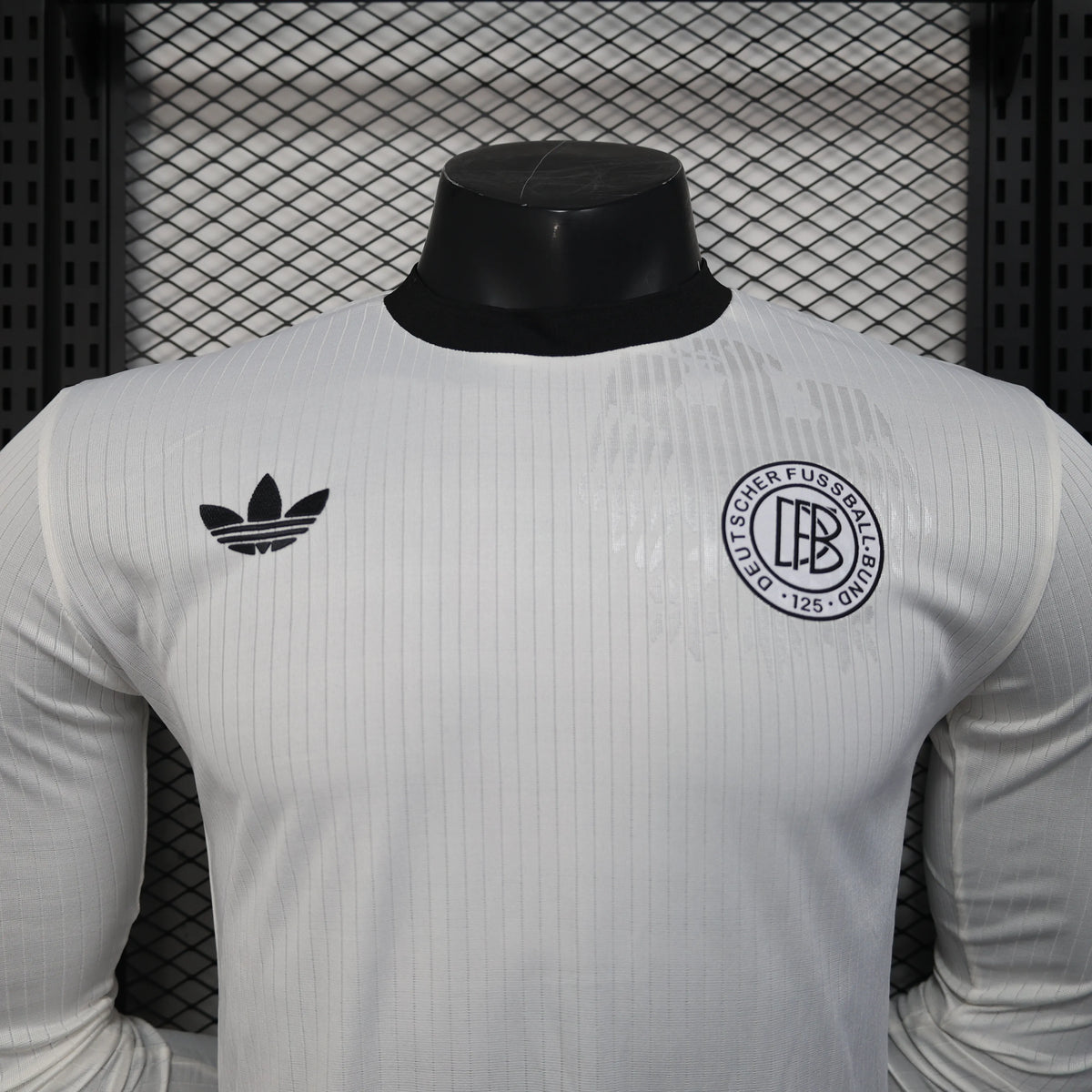 Player Version 2025 Germany Home Long Sleeve 125Th Anniversary Jersey