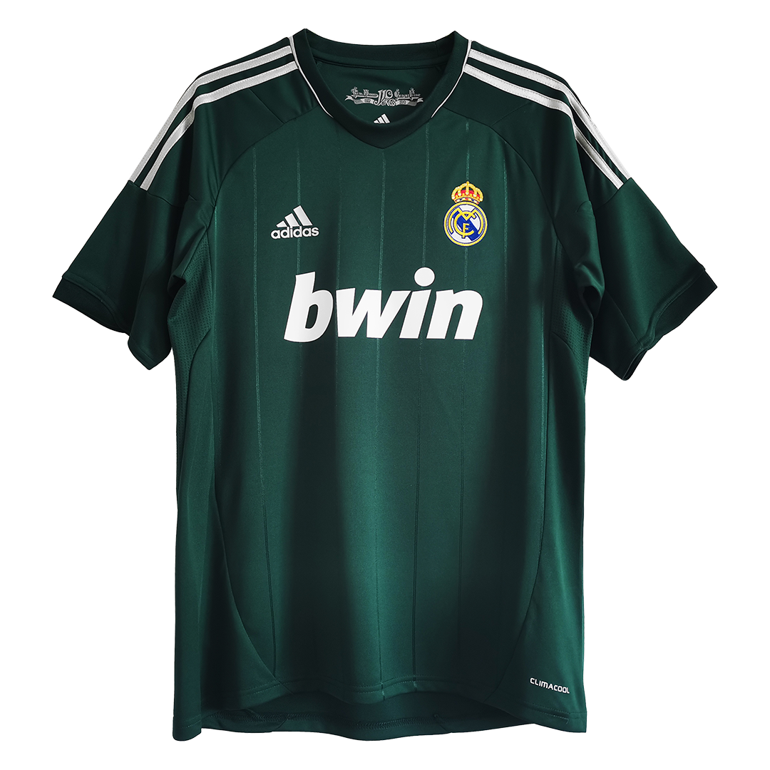 Real Madrid Retro Jersey Third Away Soccer Shirt 2012-13