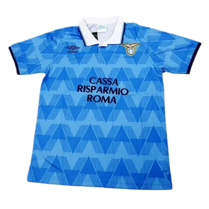 Lazio 1989 Retro Jersey Home