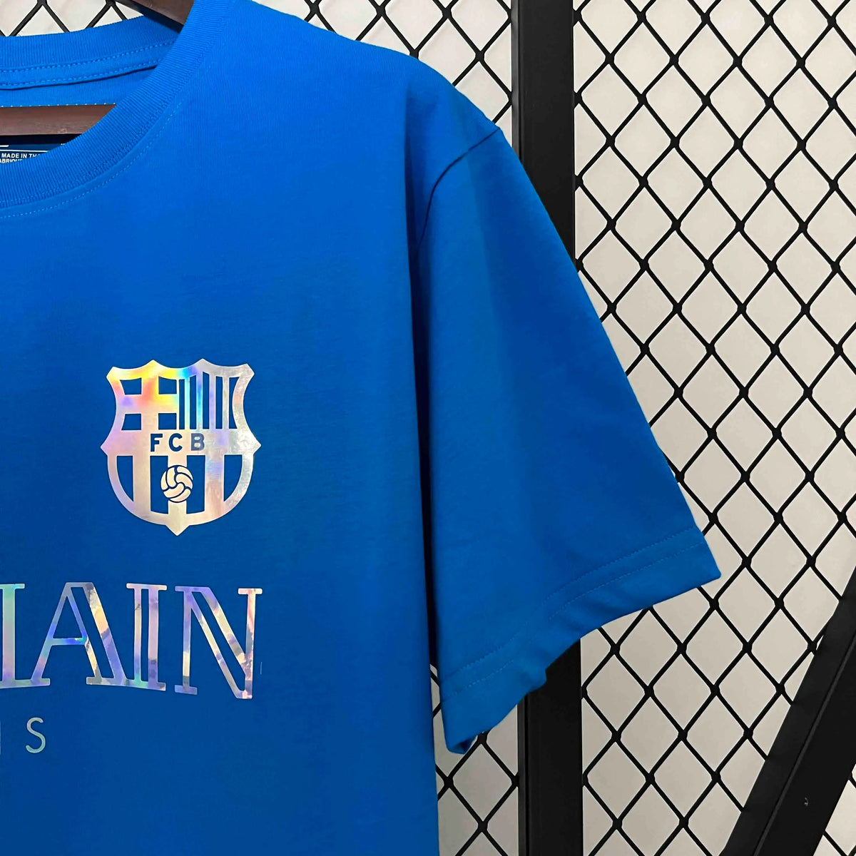 24-25 Barcelona Joint Edition Blue Shirt Jersey