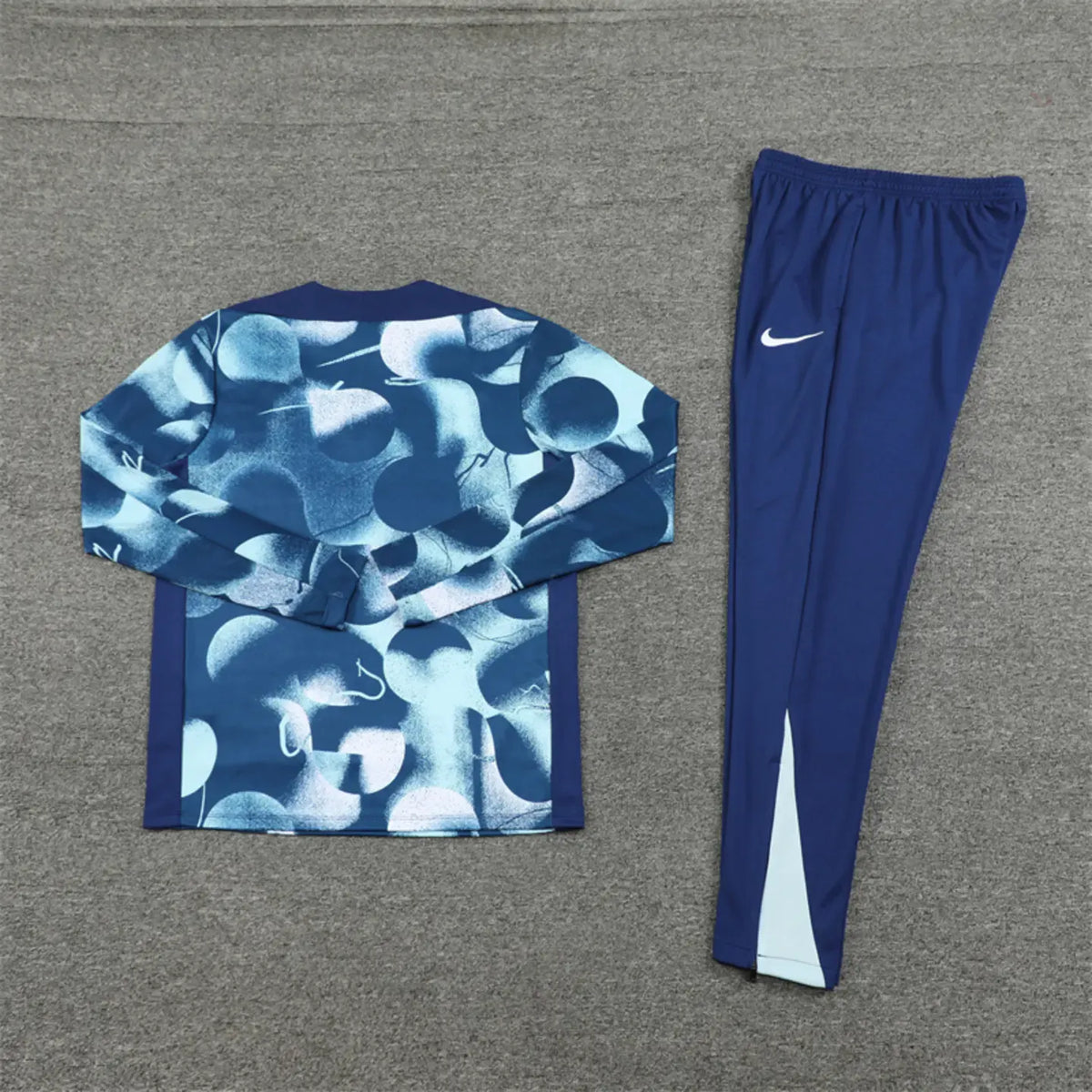 Tottenham Hotspur 24-25 Long Sleeve Training Set - Blue Camouflage