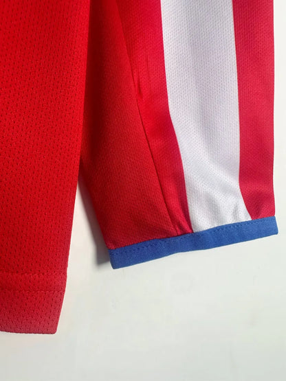 Nike Atletico Madrid Retro Home Soccer Jersey Long Sleeve 2004-05