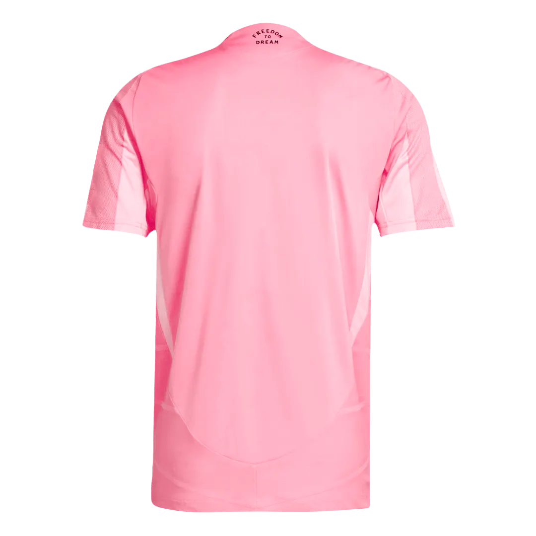 Inter Miami CF Home Pink Soccer Jersey Player Version Shirt 2025-26
