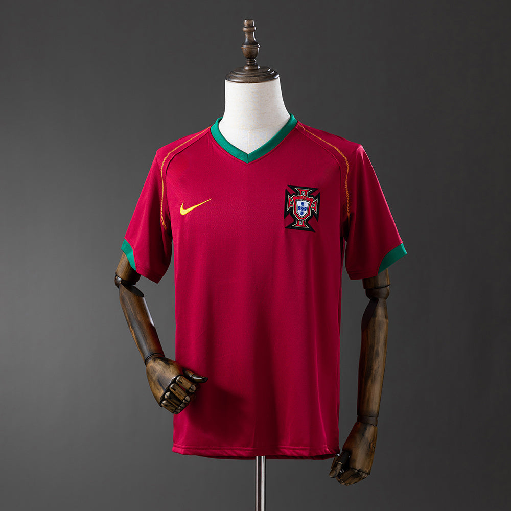 Retro Portugal 2006 Home Jersey