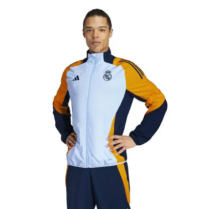 Real Madrid Men's Training Jacket Blue 2024-2025
