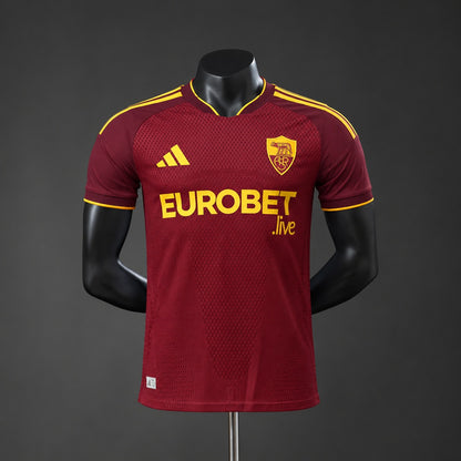 Roma 26-27 Home Player Version Jersey
