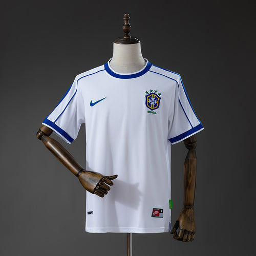 Brazil 1998 Away Retro Jersey