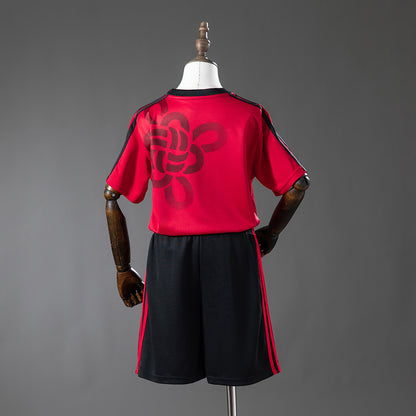 Manchester United 25-26 Cultural Story - Red Kids Kit