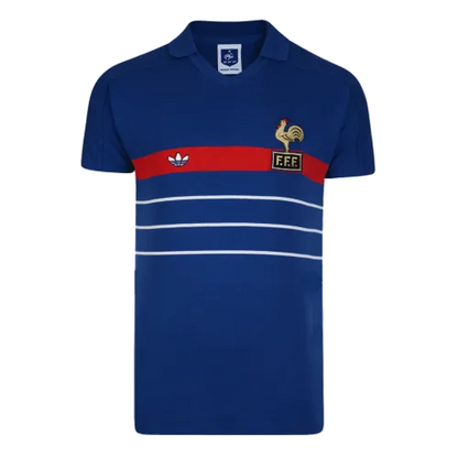 France 1984 Retro Jersey Home