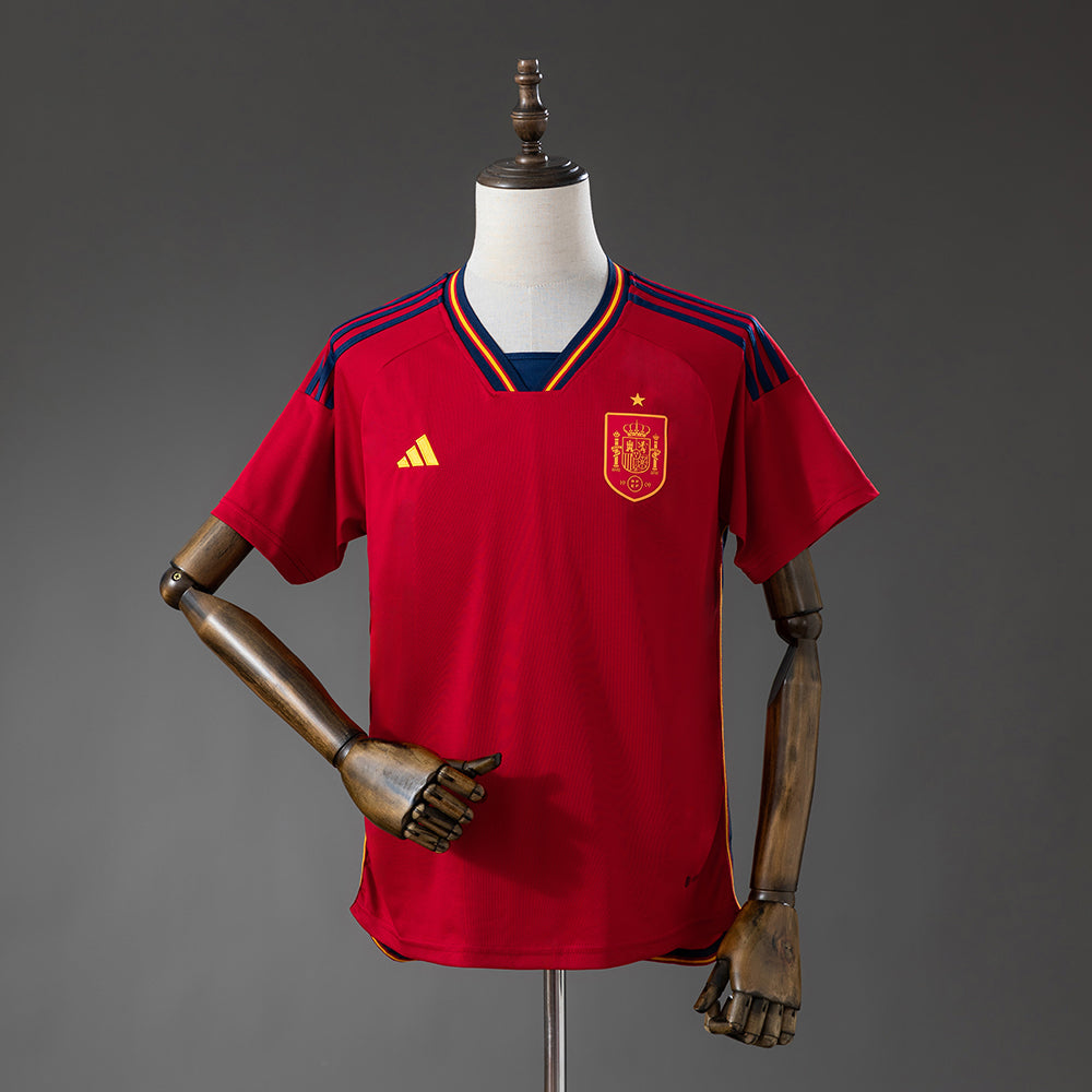 Spain 2022 Home Retro Jersey