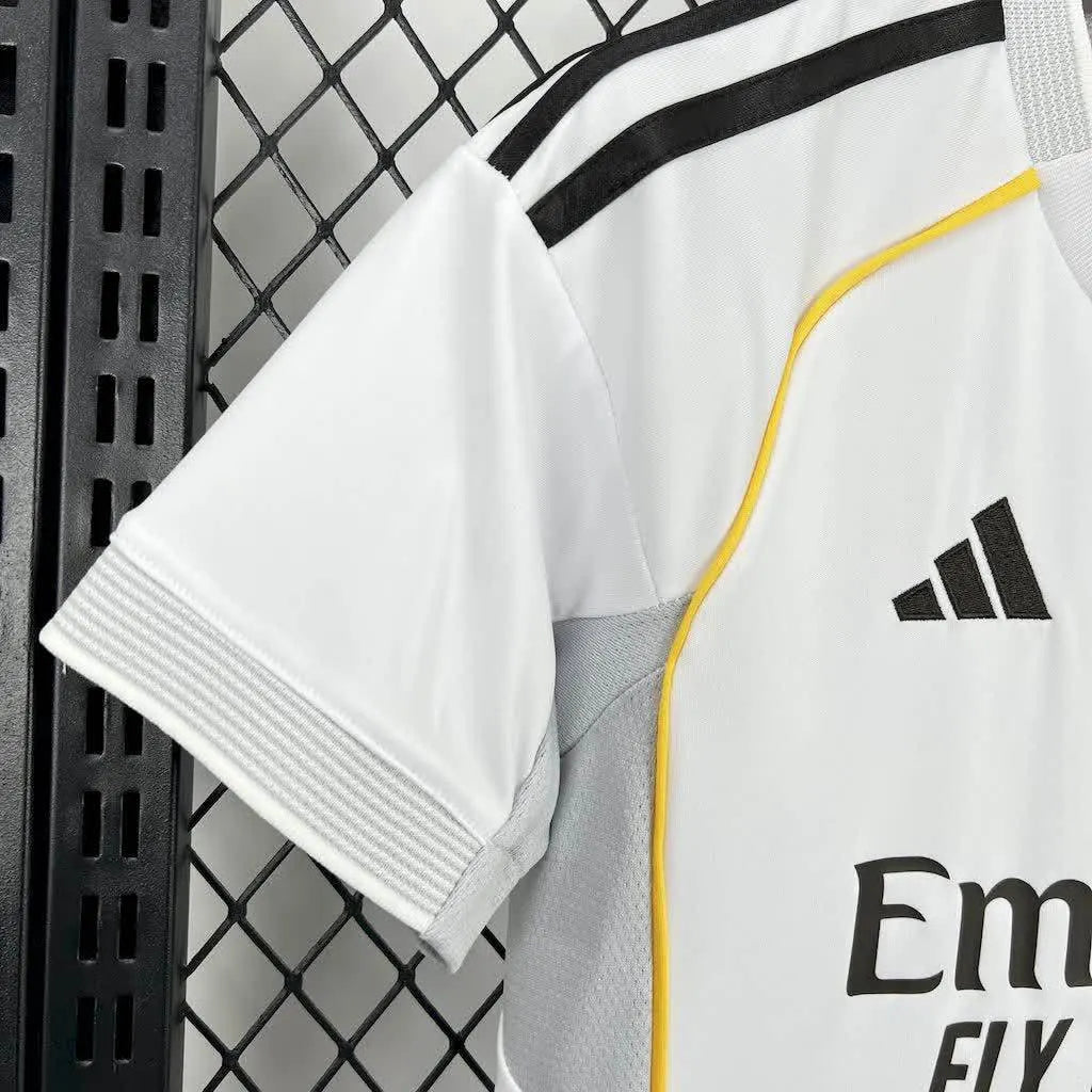 25-26 Kids Real Madrid Home Jersey