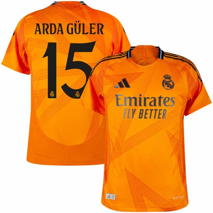 Real Madrid Arda Gũler 15 Away Shirt 2024-2025 Size：S-4XL