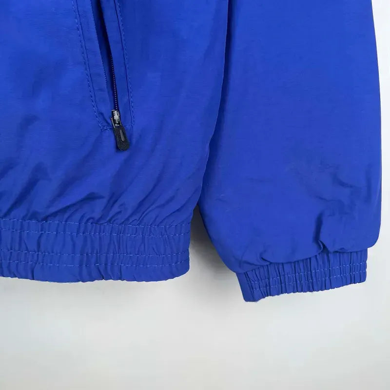 2023-2024 Barcelona Reversible Windbreaker Blue Soccer Jersey 1:1 Thai Quality