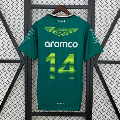 Aston Martin F1 2025 Kids Alonso Driver T-Shirt