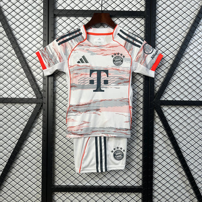 25-26 Kids Bayern Munich Away Jersey