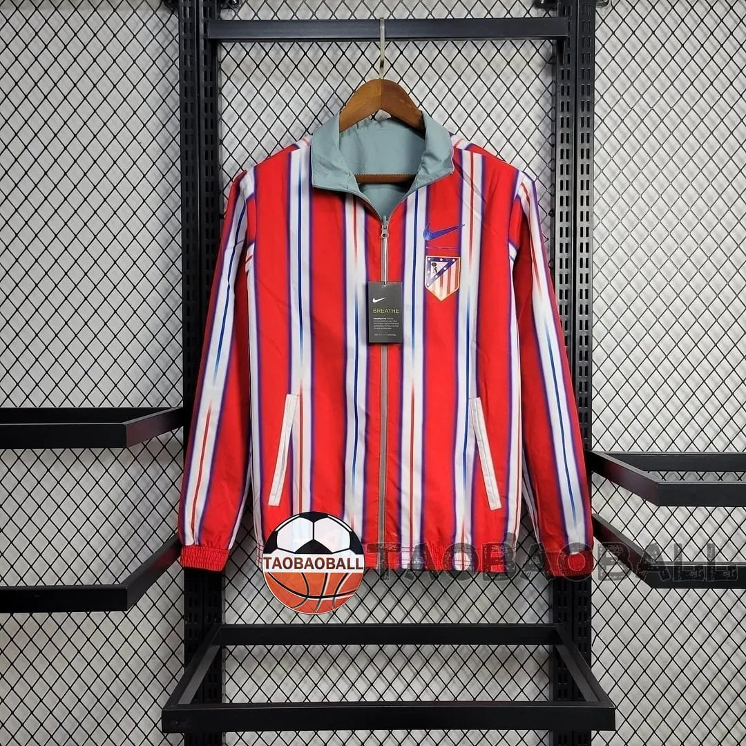 2024/2025 Atletico Madrid Reversible Windbreaker Football Shirt