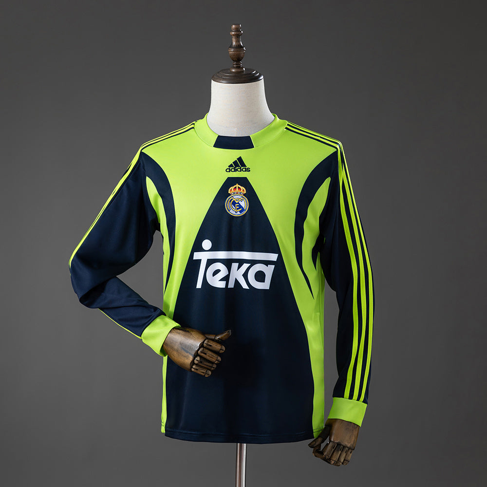 Real Madrid 99-00 Retro GK Long Sleeve Jersey