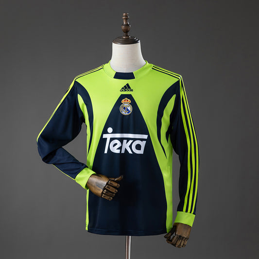 Real Madrid 99-00 Retro GK Long Sleeve Jersey