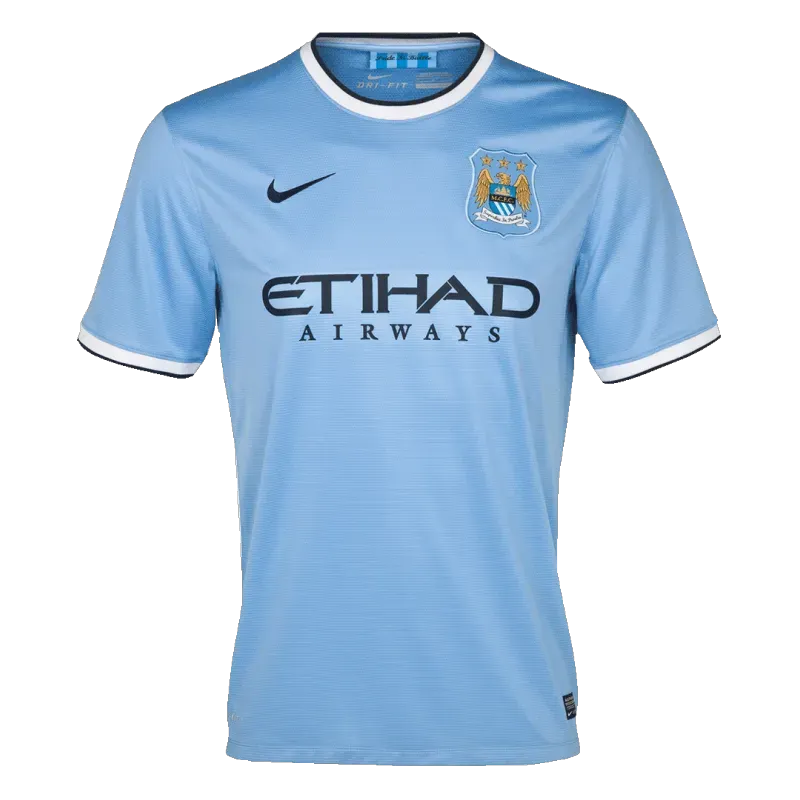 Manchester City 2013/14 Retro Home Jersey
