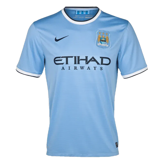 Manchester City 2013/14 Retro Home Jersey