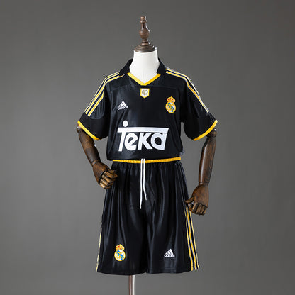 Real Madrid 99-01 Away Retro Kids Kit
