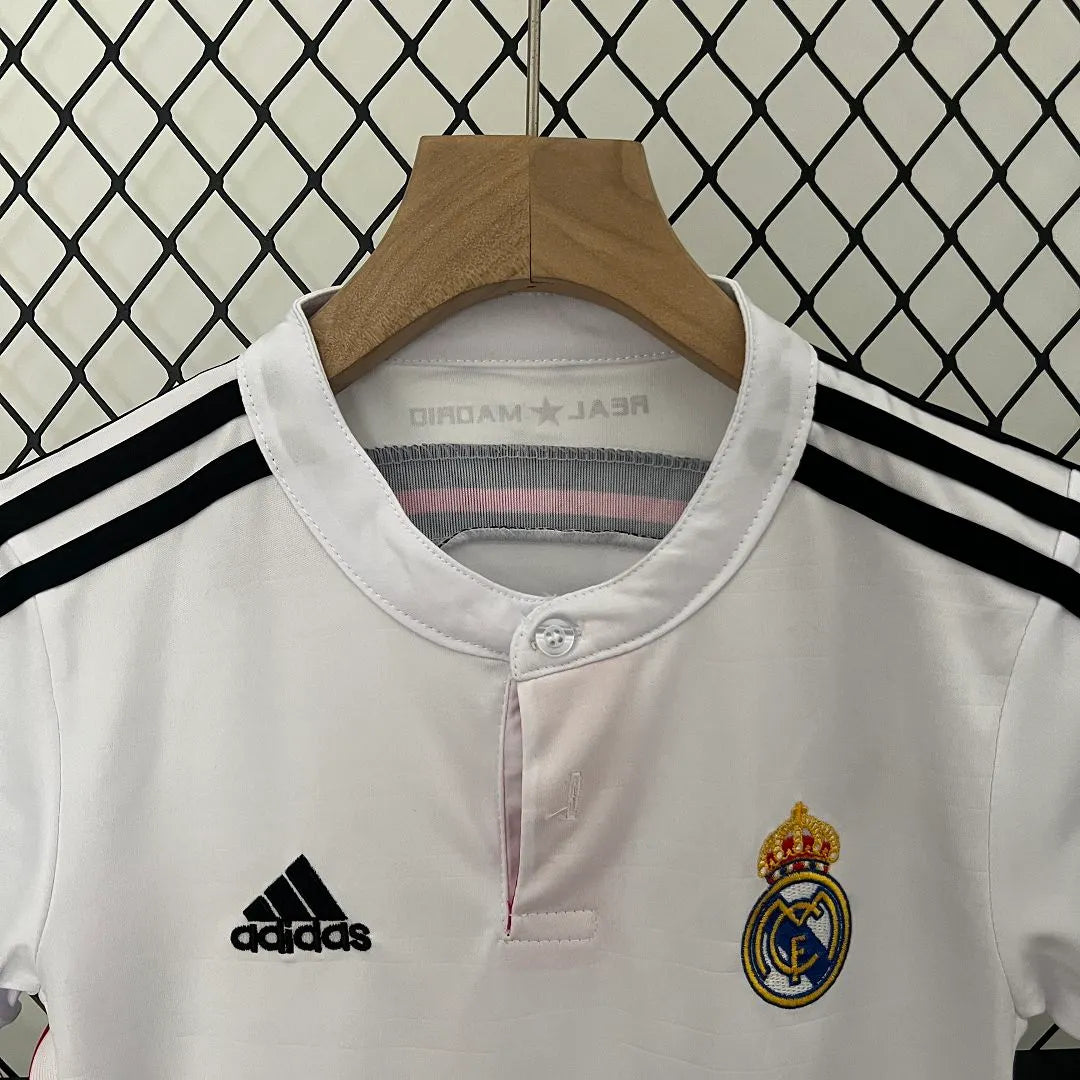 Real Madrid 14-15 Kids Retro Home Kit Cheap Jersey