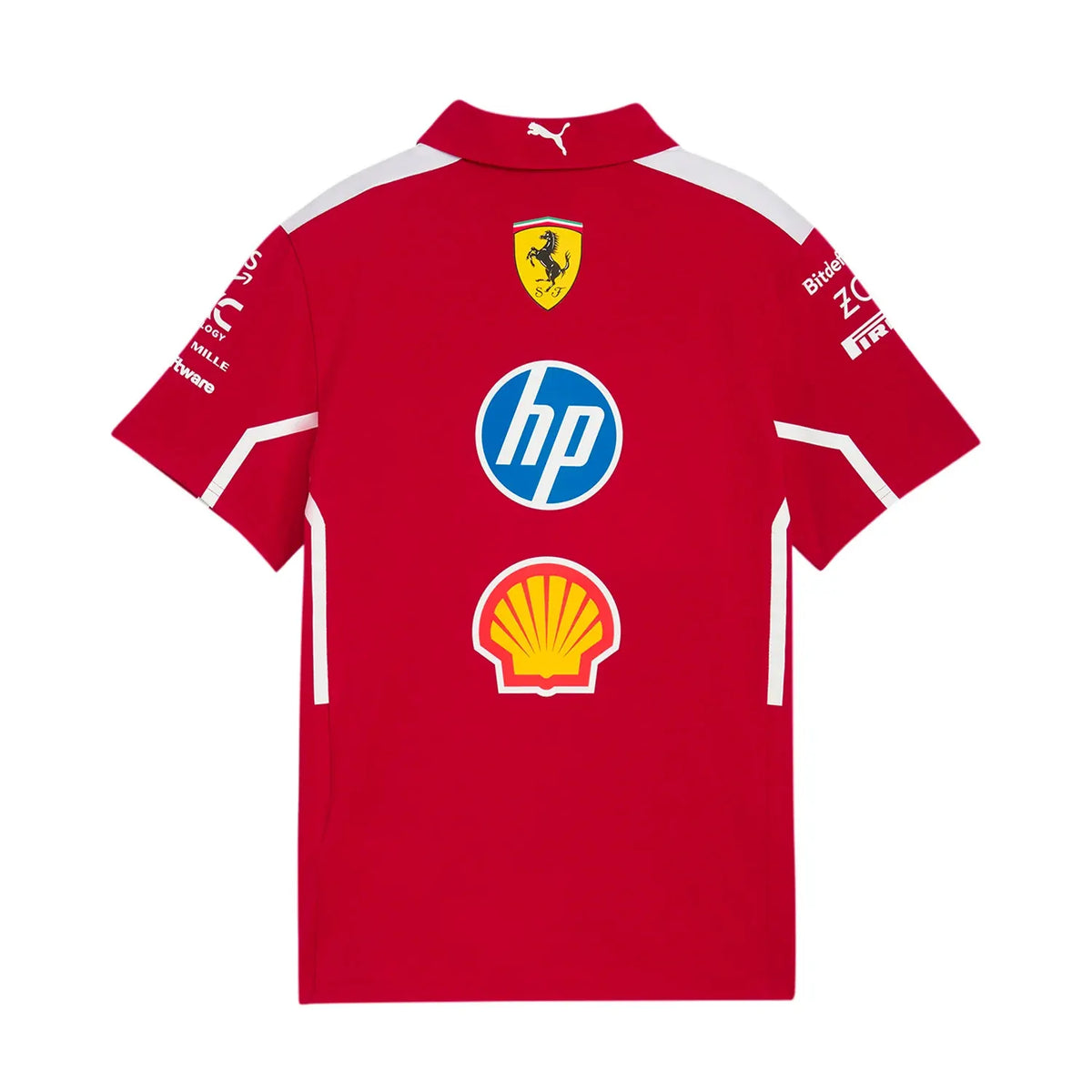 Puma Men Scuderia Ferrari 2025 Team Polo Shirt
