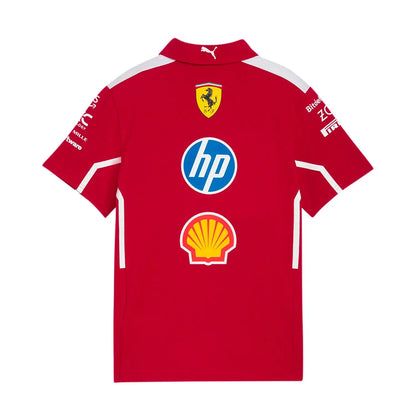 Puma Men Scuderia Ferrari 2025 Team Polo Shirt