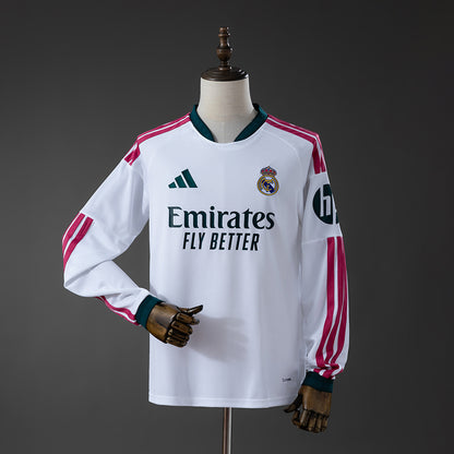 Real Madrid 26-27 Home Long Sleeve Jersey