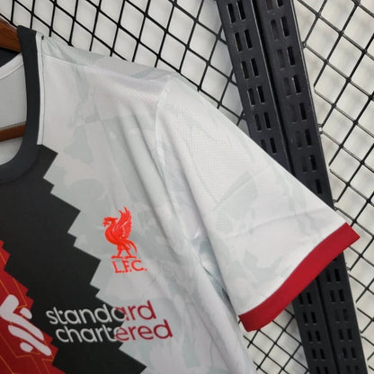 2024-25 Liverpool FC Black&amp;Red&amp;White tricolor soccer shirt football jerseys