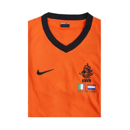 Netherlands Euro Cup 2000 Retro Jersey Home