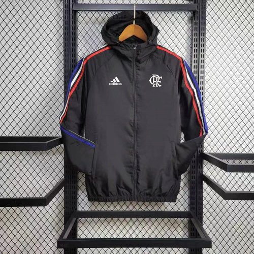 2024/2025 Flamengo Windbreaker Black Football Shirt