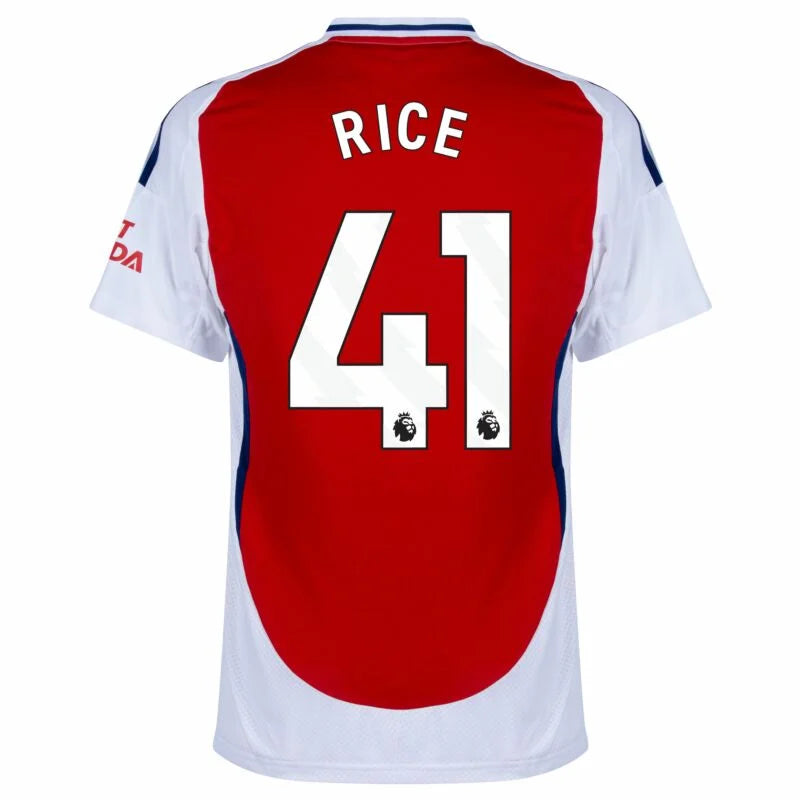 Arsenal Home Rice 41 Shirt 2024-2025 Size：S-4XL