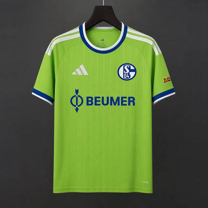 26-27 Schalke 04 Away Green Jersey