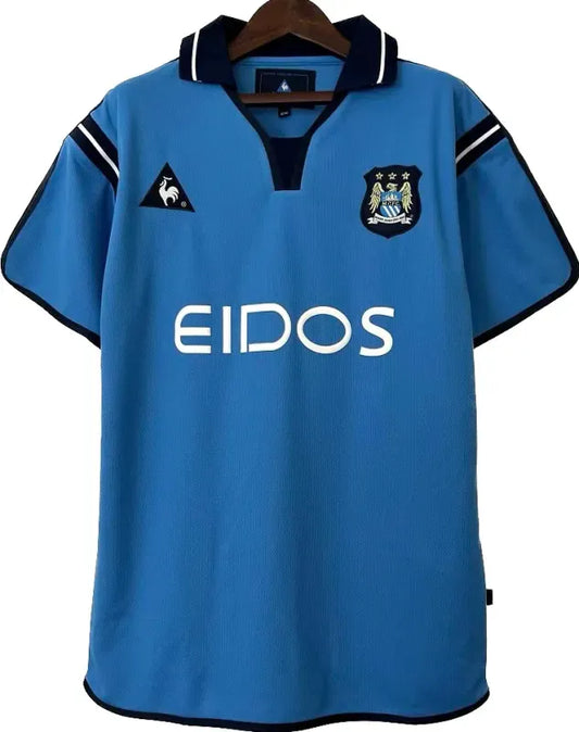Manchester City 2001/02 Retro Home Jersey