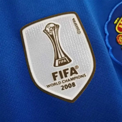 08-09 Manchester United Home Retro Jersey #7 Ronaldo Long Sleeve