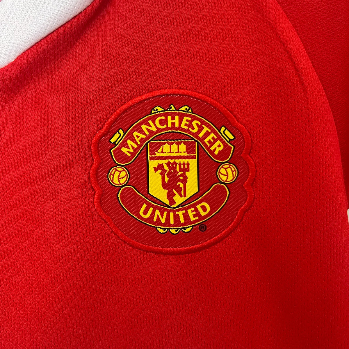 Manchester United 10-11 Home Retro Kid Kits Youth Apparels Jersey