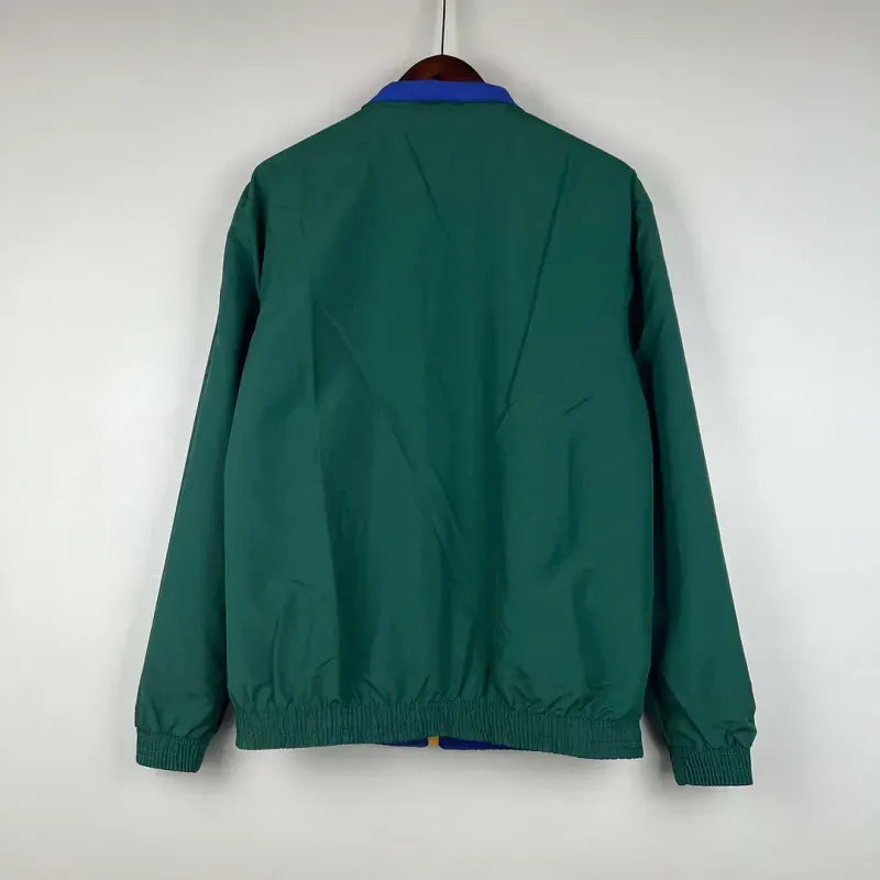 2023-2024 Manchester United Reversible Windbreaker(Blue-Green)Soccer Jersey 1:1 Thai Quality