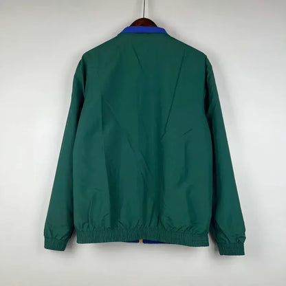 2023-2024 Manchester United Reversible Windbreaker(Blue-Green)Soccer Jersey 1:1 Thai Quality
