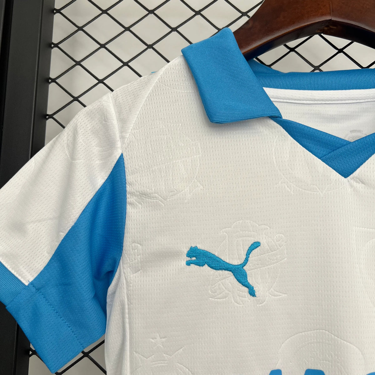 25-26 Kids Olympique Marseille Home Jersey